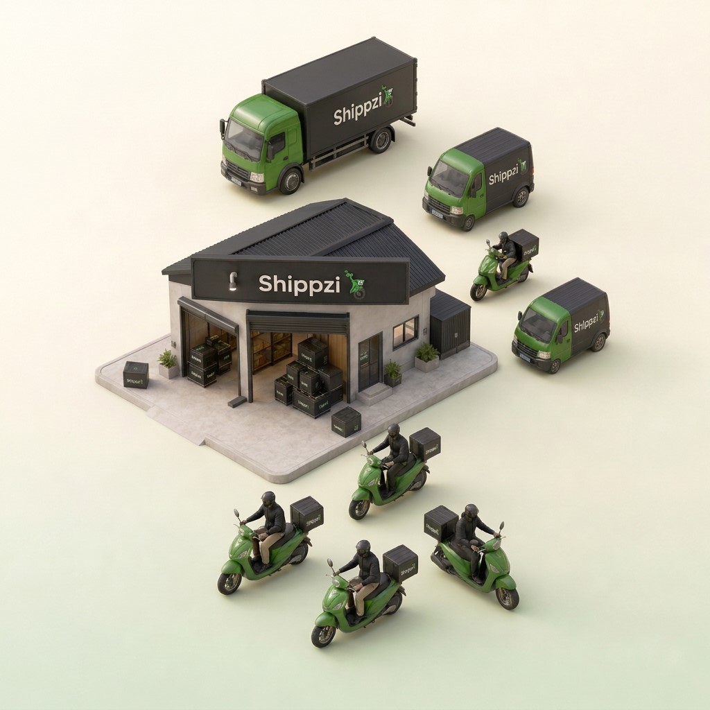 Shippzi delivery ecosystem